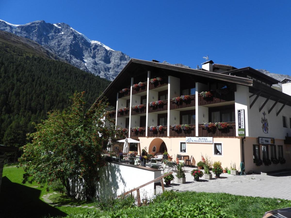 Alpina Mountain Resort Sulden Exterior foto